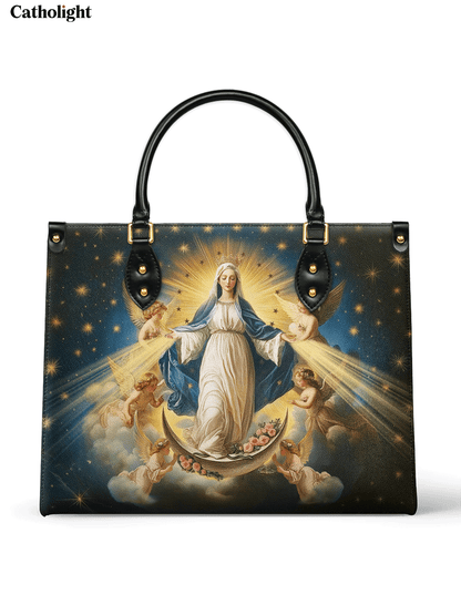 The Queen of Heaven Leather Bag