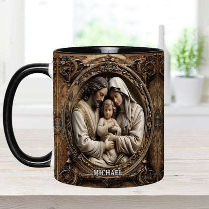 I Believe In Him - Personalized Christian Accent Mug