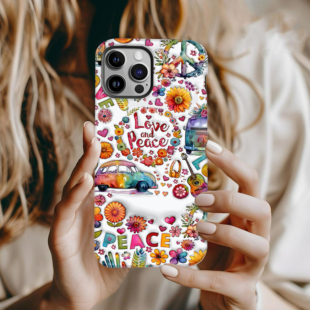 Personalized Hippie Soul Full Print Phone Case