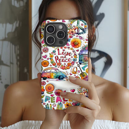 Personalized Hippie Soul Full Print Phone Case