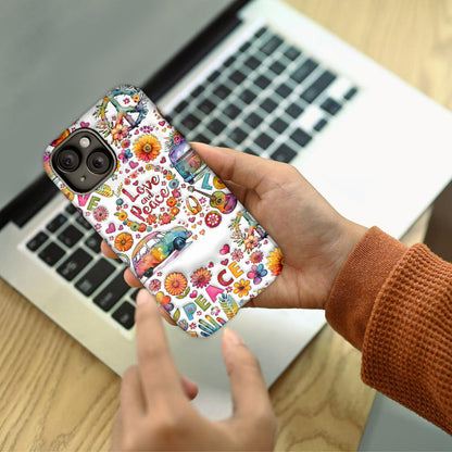 Personalized Hippie Soul Full Print Phone Case