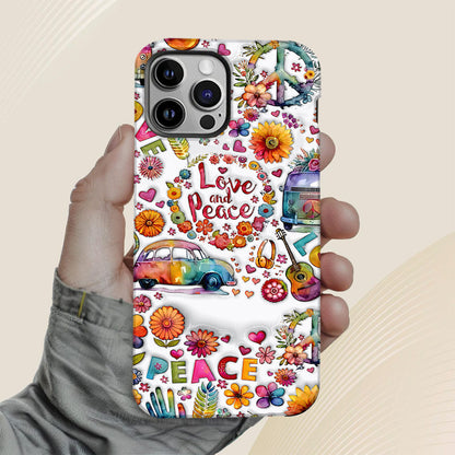 Personalized Hippie Soul Full Print Phone Case