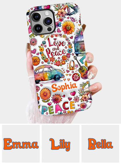 Personalized Hippie Soul Full Print Phone Case