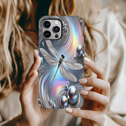 Beautiful 3D Dragonfly - Personalized Dragonfly Full Print Phone Case