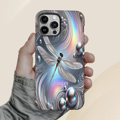 Beautiful 3D Dragonfly - Personalized Dragonfly Full Print Phone Case