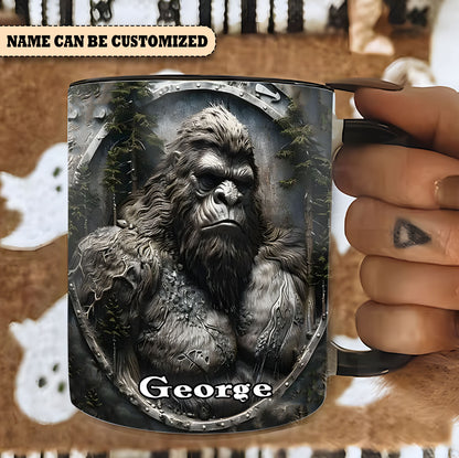 Personalized Sasquatch Accent Mug