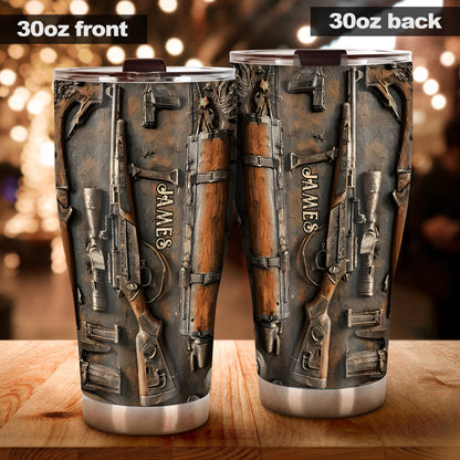 Vintage Tools Hunting - Personalized Hunting Tumbler