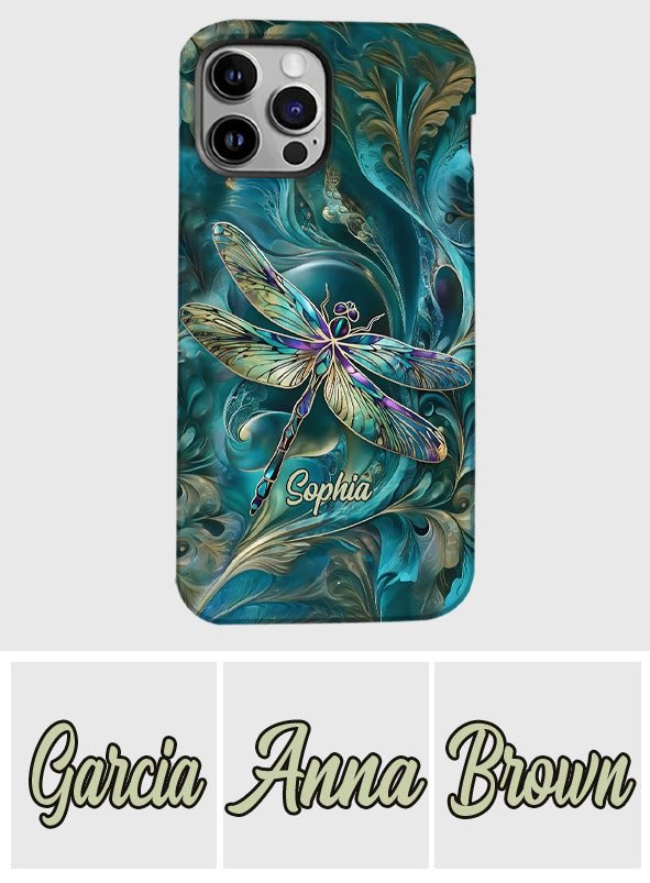 Personalized Beautiful Dragonfly Full Print Phone Case