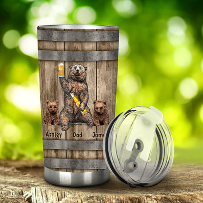 It's Not A Dad Bod - Personalized Father Tumbler