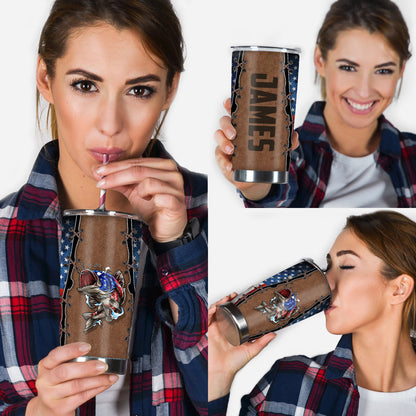 Bite Me - Personalized Fishing Tumbler