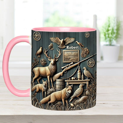 Best Hunter - Personalized Hunting Accent Mug