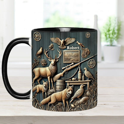 Best Hunter - Personalized Hunting Accent Mug