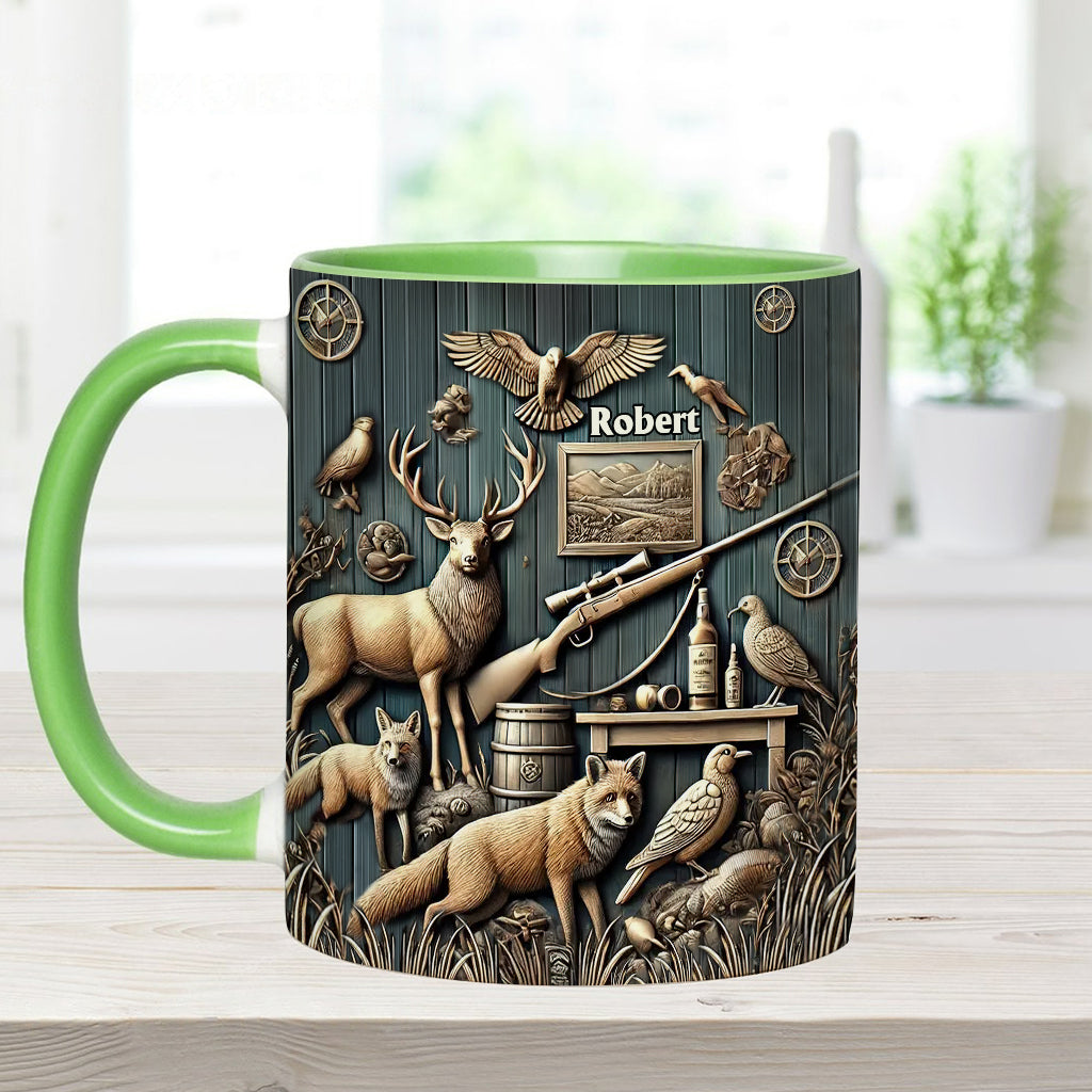 Best Hunter - Personalized Hunting Accent Mug