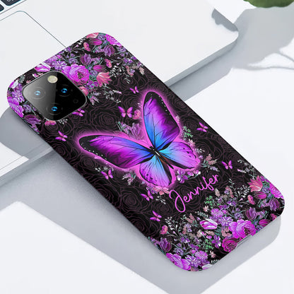 Butterflies - Personalized Butterfly Full Print Phone Case