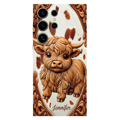 Love Highland Cows - Personalized Full Print Phone Case