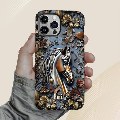 Personalized Stunning Horse Full Print Phone Case