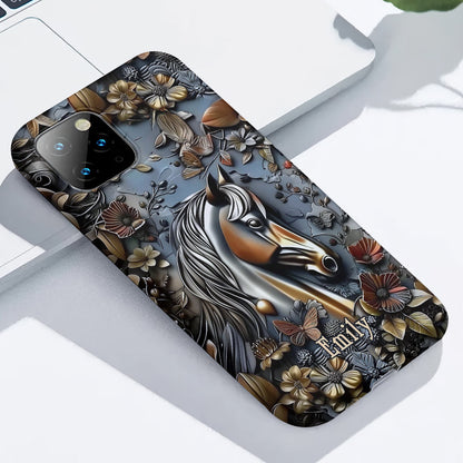 Personalized Stunning Horse Full Print Phone Case