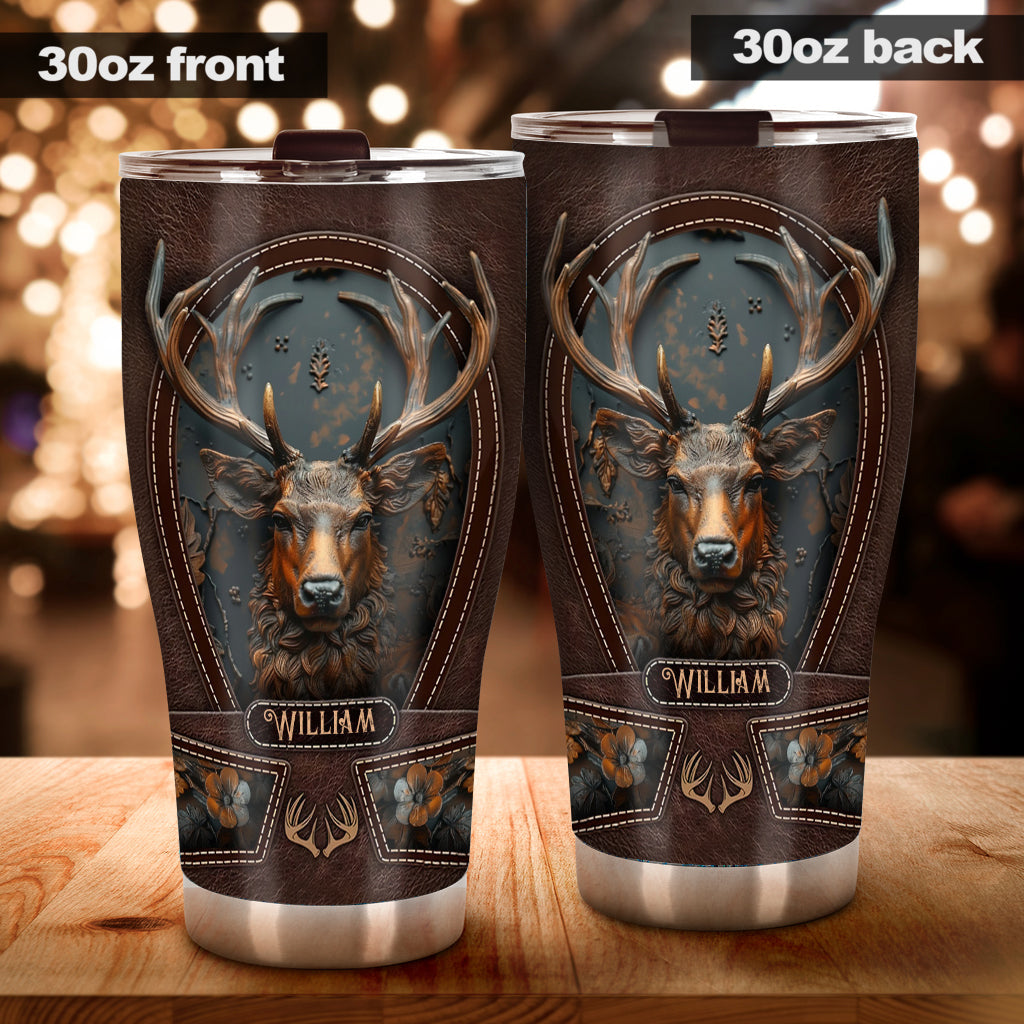 Stunning Deer - Personalized Hunting Tumbler