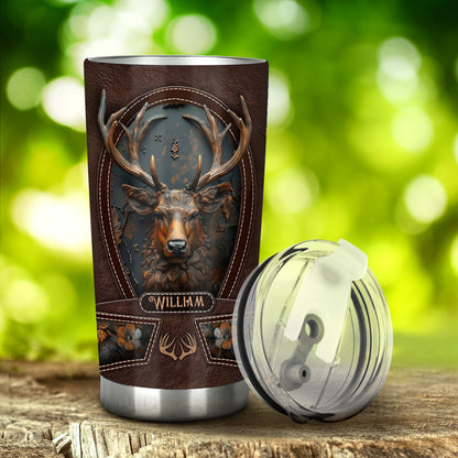 Stunning Deer - Personalized Hunting Tumbler