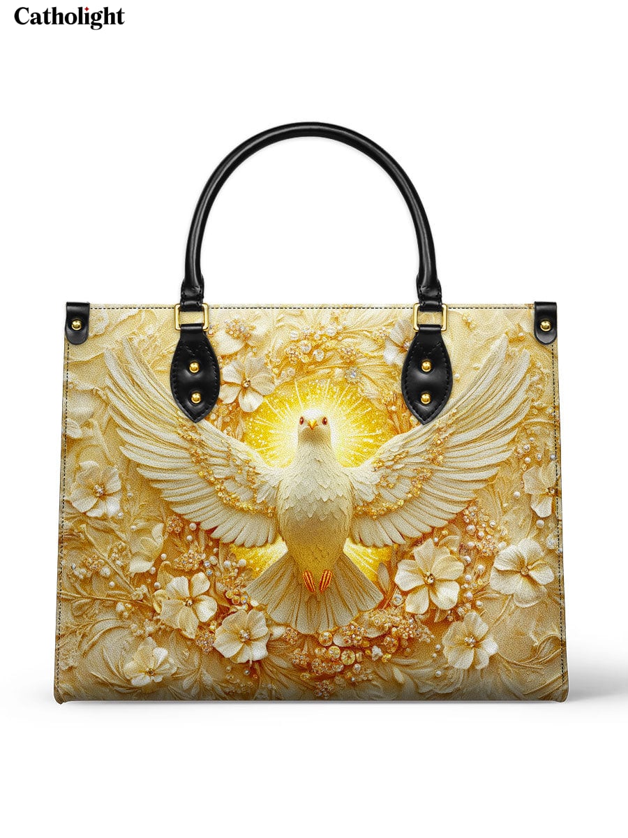 Wings of Serenity Leather Bag