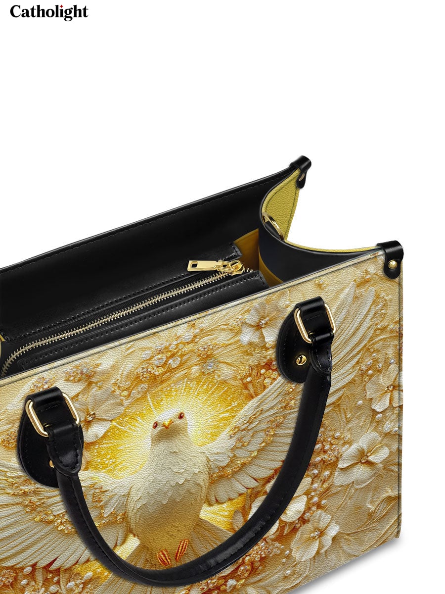 Wings of Serenity Leather Bag