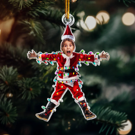 Custom Photo National Lampoon's Christmas Vacation Inspired Christmas Acrylic Ornament