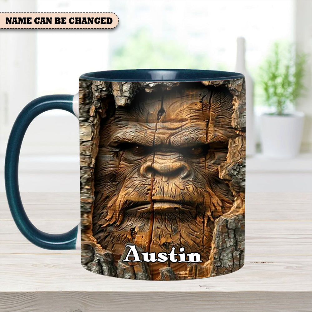 Sasquatch Personalized Accent Mug