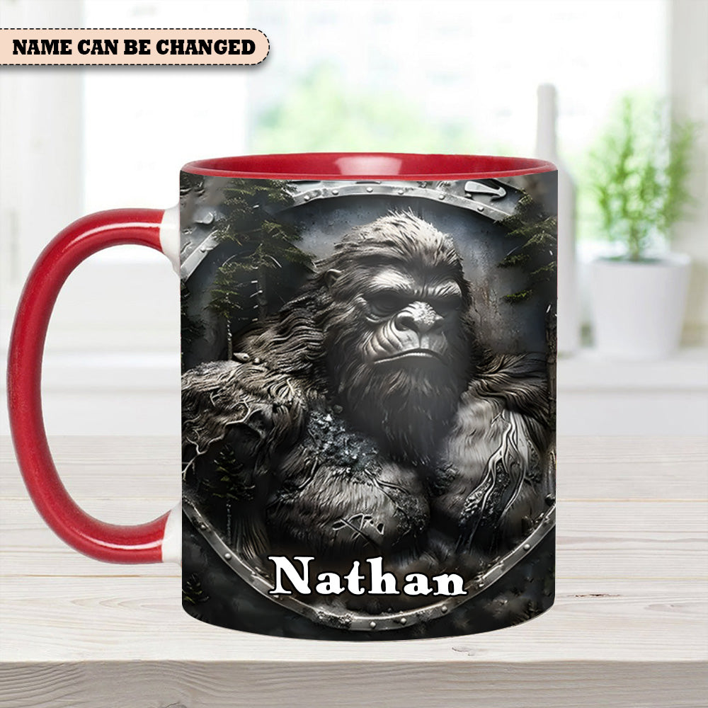 Personalized Sasquatch Accent Mug