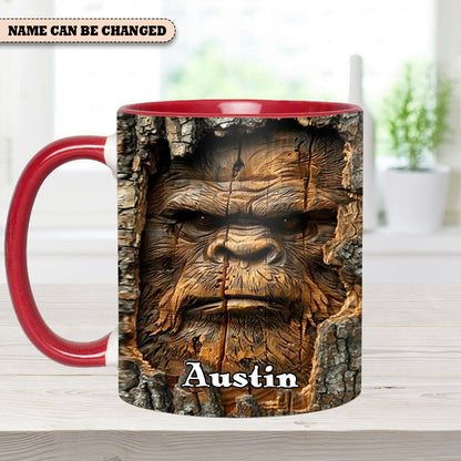 Sasquatch Personalized Accent Mug