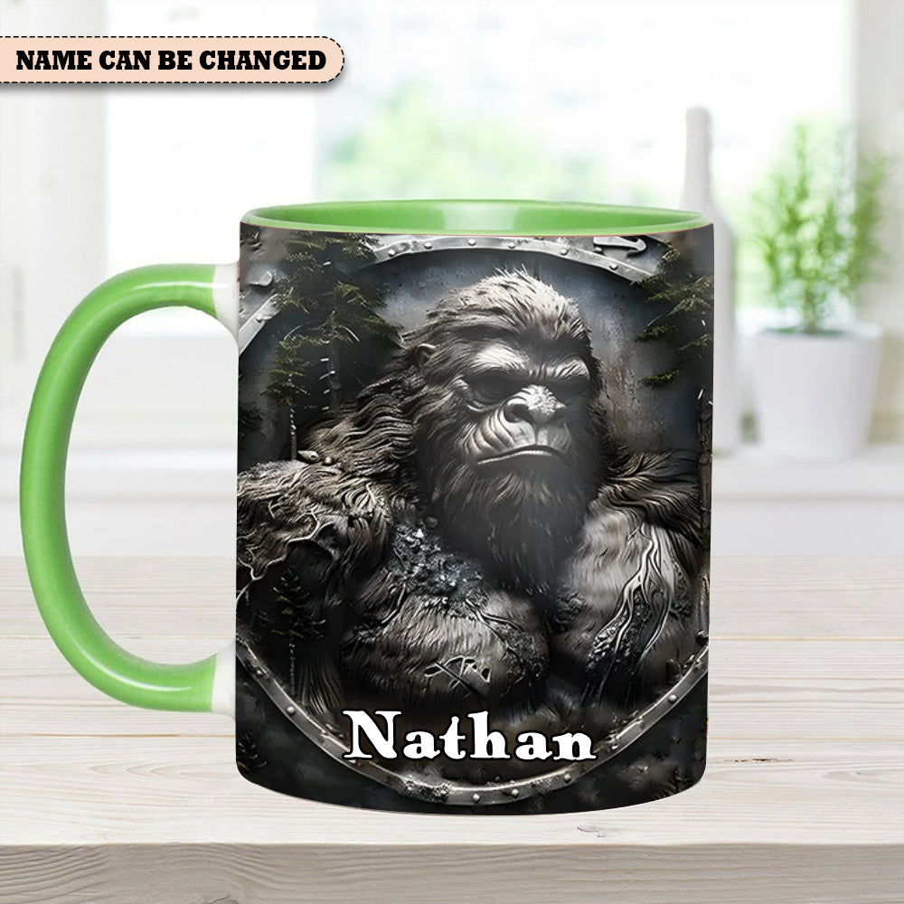 Personalized Sasquatch Accent Mug