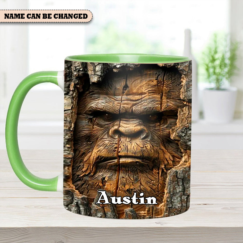 Sasquatch Personalized Accent Mug