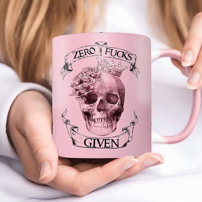 Skull Zero Given Accent Mug