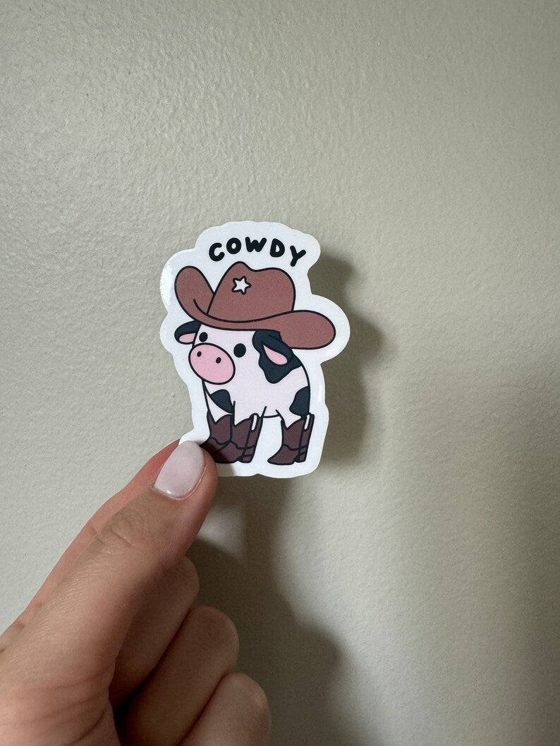 Cowdy Cowboy Sticker – Soul Flower