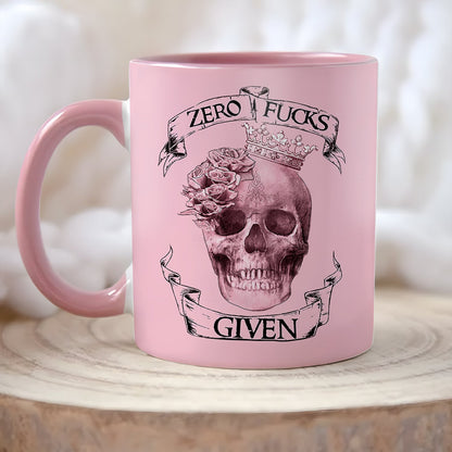 Skull Zero Given Accent Mug