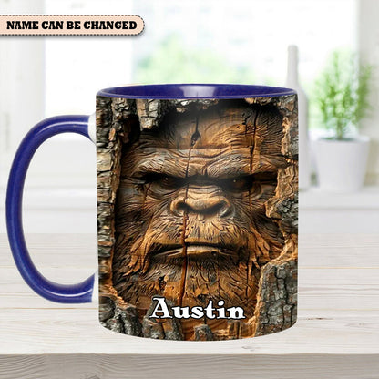 Sasquatch Personalized Accent Mug