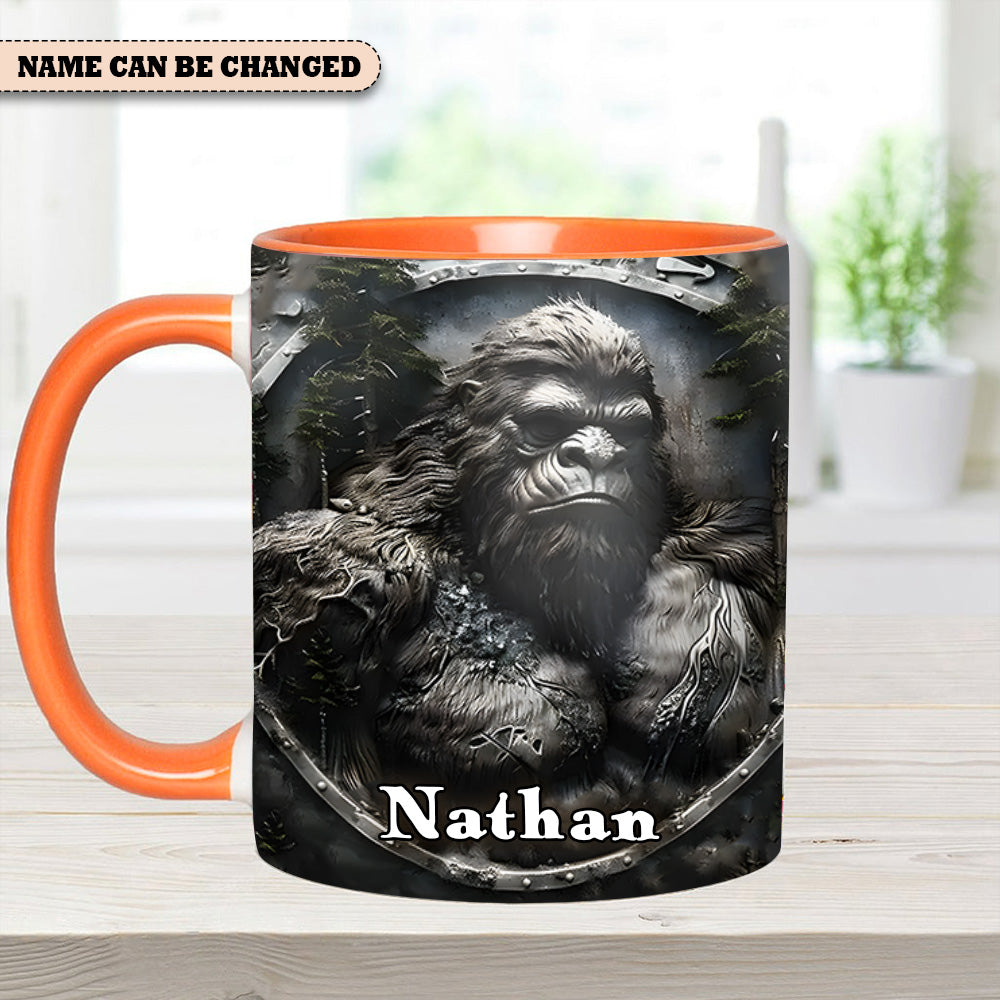 Personalized Sasquatch Accent Mug