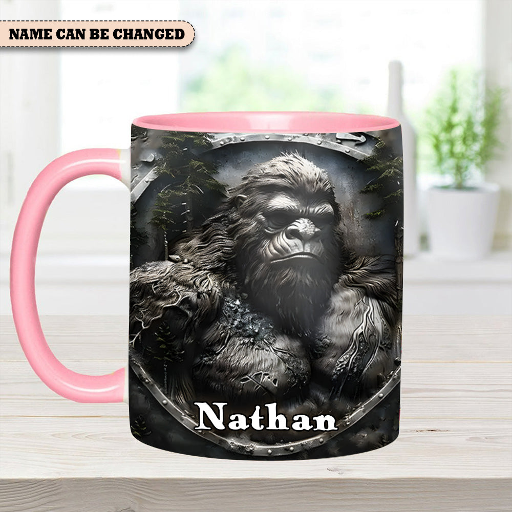 Personalized Sasquatch Accent Mug