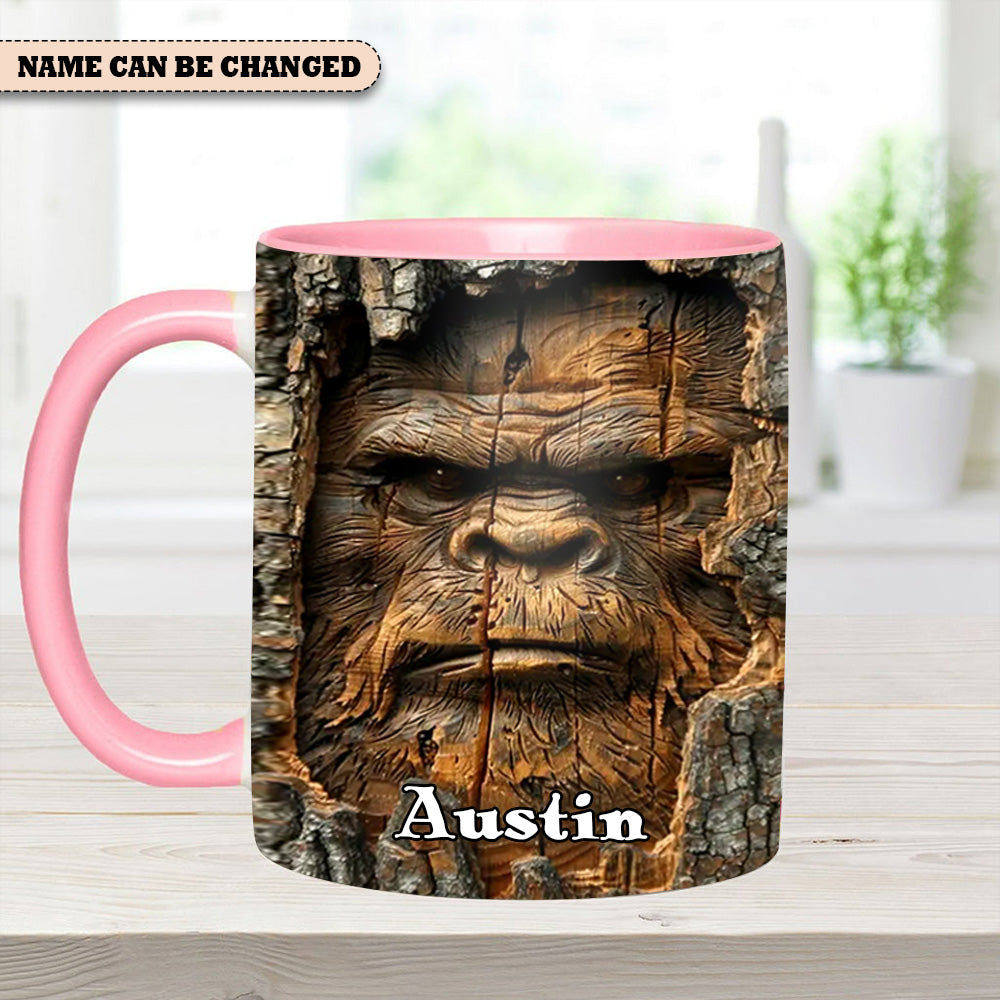 Sasquatch Personalized Accent Mug