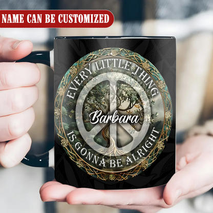 Tree Of Life Hippie - Personalized Hippie Accent Mug