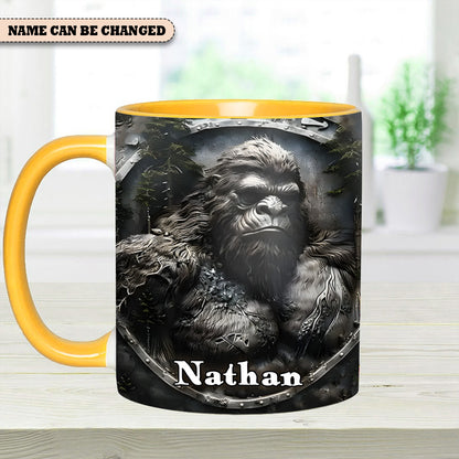 Personalized Sasquatch Accent Mug