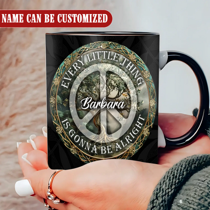 Tree Of Life Hippie - Personalized Hippie Accent Mug