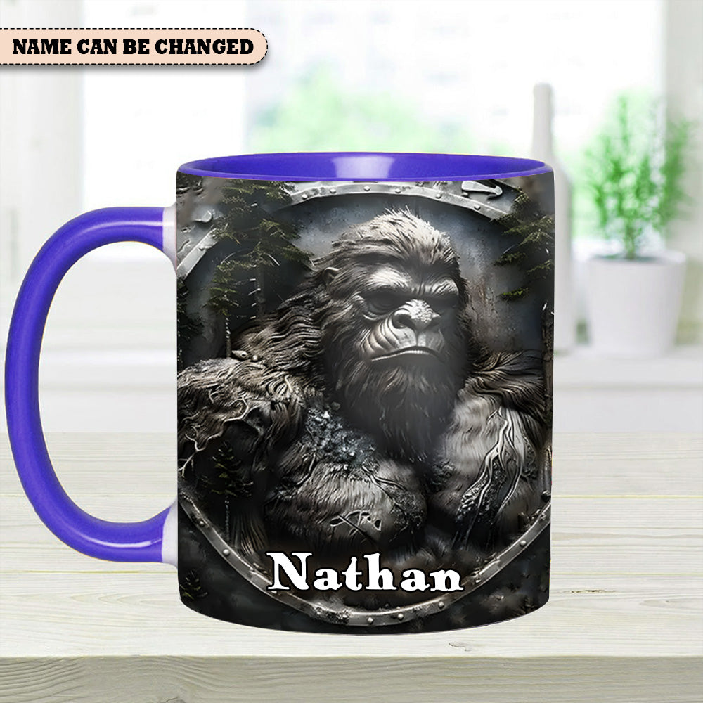 Personalized Sasquatch Accent Mug