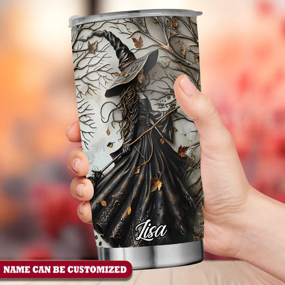 Beautiful Witch Personalized Tumbler