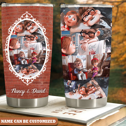 Personalized Couple Married Gift Tumbler