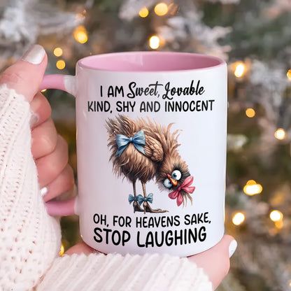 I Am Sweet Loveable Kind - Chicken Accent Mug