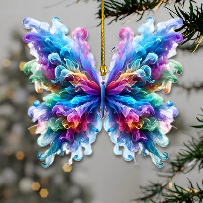 Butterfly Colorful  Acrylic Ornament Gift For Nature