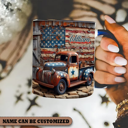 Truck Independence  - Personalized Truck Accent Mug