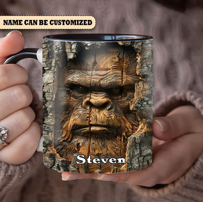 Sasquatch Personalized Accent Mug