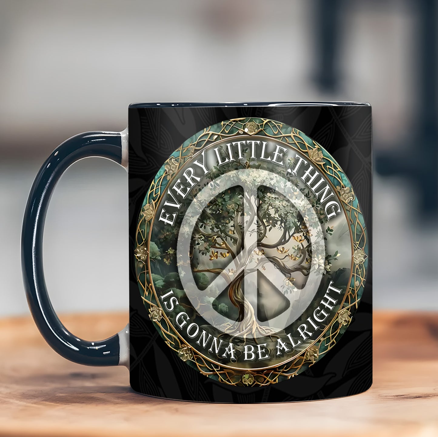 Tree Of Life Hippie - Personalized Hippie Accent Mug