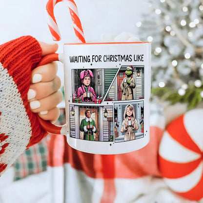 Christmas Movie Waiting For Christmas Like Accent Mug